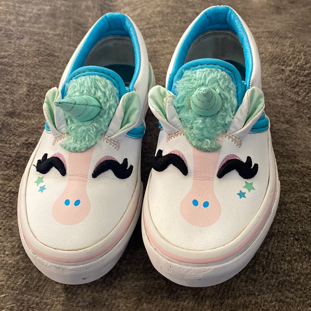 Girls Vans Unicorn shoes